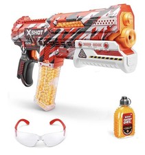 XSHOT Hyper Gel Clutch, Manual Prime Gel Blaster 5,000 Gel Pellets by ZURU