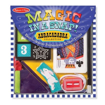 Melissa & Doug Magic in a Snap! Abracadabra Collection Magic Tricks Set (10...