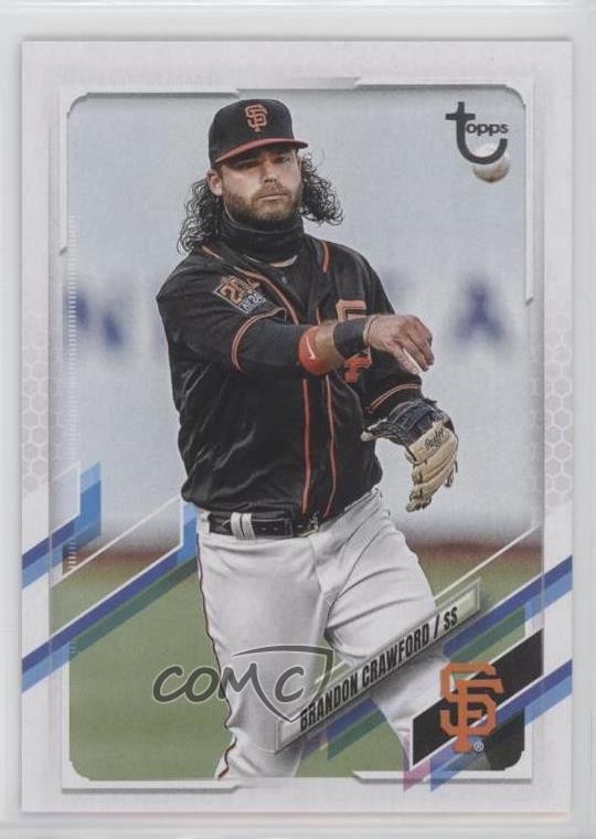 2021 Topps Vintage Stock 78/99 Brandon Crawford #315 a2e