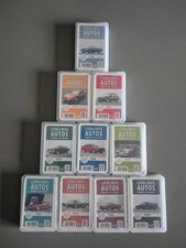 Lieblingsautos Quartett Set 1980 bis 1989 Paket Angebot 10 Quartette