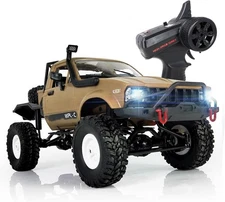 1/16 Scale RC Crawler, WPL C14 RC Truck RTR 4x4 Off-Road Pickup Car 2.4GHz RTR