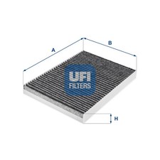 54.292.00 Filtro UFI, aria abitacolo per AUDI,BENTLEY,PORSCHE,VW