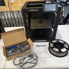 flashforge adventurer 5m 3d printer with Only Two Hours Of Usage!!!