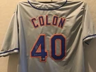 Autographed Bortolo Colon Baseball Jersey, New York Mets. COA by Beckett
