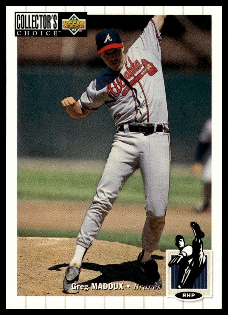 1994 Collector's Choice #183 Greg Maddux