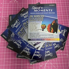 11 New Special Moments 4"x6" Photo Paper - Ink Jet Printers - 20 Sht Pks Glossy