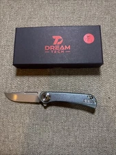 Dream tech D4055AG button lock pocket knife