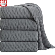 Superfine Microfiber Bath Sheets Soft Quick-Dry Absorbent Towels Spa Pool Beach