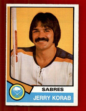 1974-75 O-Pee-Chee #354 Jerry Korab NMMT