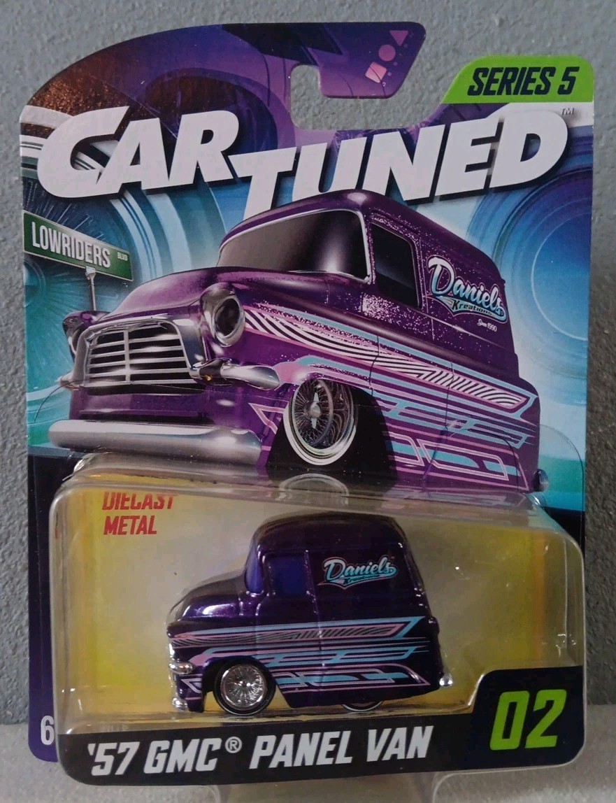 2025 MGA Entertainment Car Tuned Series 5 57 GMC Panel Van #2/8  thumbnail 2