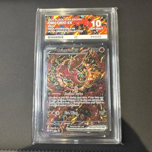 Oricorio EX 024 ACE 10 Black Star Promo Pokemon Card Game