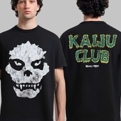 SALE! Misfits x Godzilla T-Shirt Fiend Skull Kaiju Tee