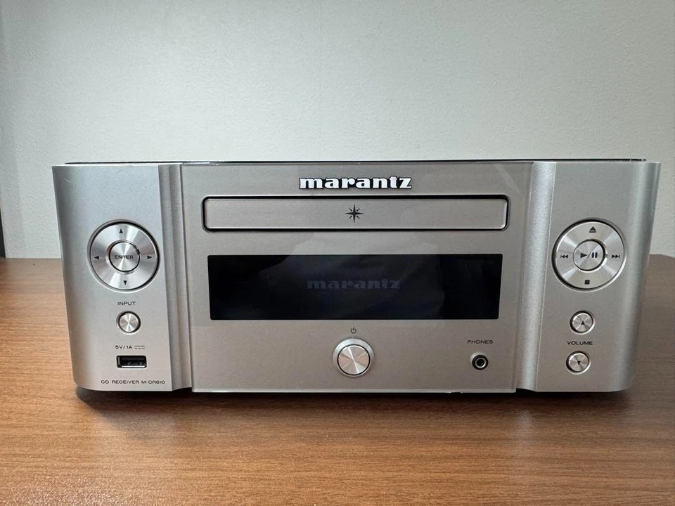 Marantz M-CR610 Network CD Receiver Amplifier AirPlay Wi-Fi 100V Tested - Image 3 of 4