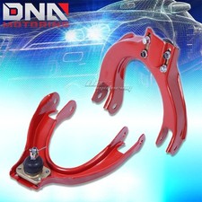 For 88-91 Honda Civiccrx Steel Red Coated Front Upper Suspension Camber Kit For 88-91 Honda Civiccrx Steel Red Coated Front Upper Suspension Camber Kit