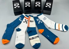 gift socks off white socks authentic 5pcs box