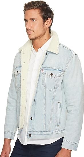 Levi's Men's Sherpa Trucker Jacket Brothers Keeper XXL 2XL