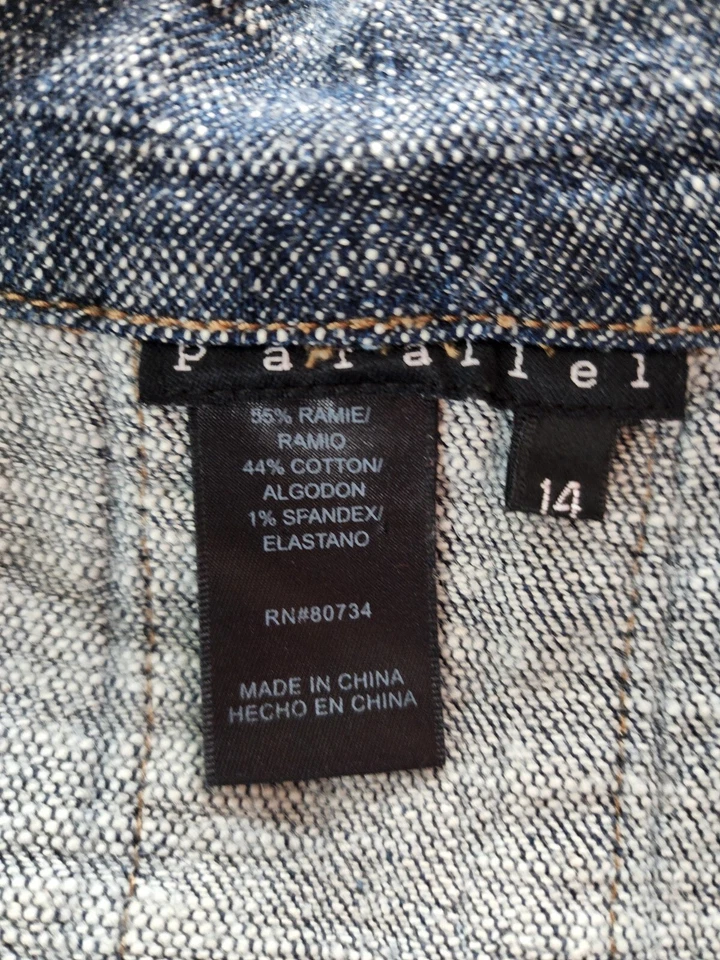 CHAQUETA VAQUERA MEDIA CREMALLERA POR PARALELO - TALLA 14 Foto 4 de 4