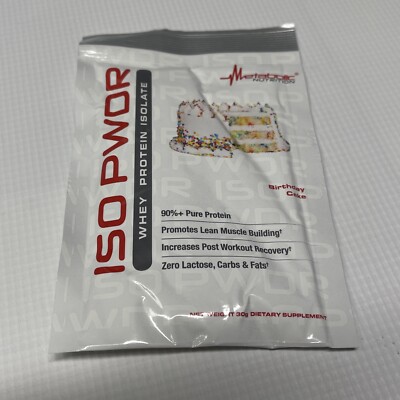 metabolic nutrition ISO Pwdr Whey Protein Isolate 