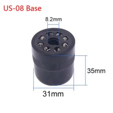 US-08 Base for JS14P JSZ3(ST3P) AH2 DH48S(JSS48A) Round Time Relay Socket Base