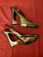 Bakers Danica Bronze, Sling Back, Open Toe Shoe 10M