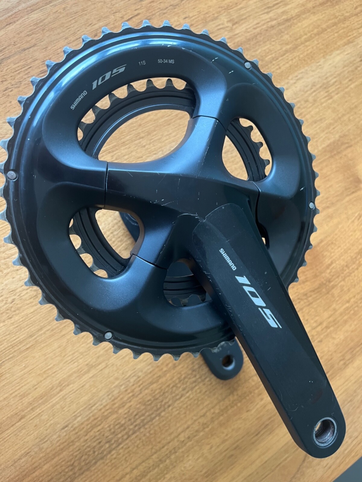 Shimano 105 FC-R7000 Crankset 170mm 11-Speed W/O Bielas Shimano