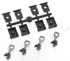 Kadee Whisker Coupler Med Overset Shank 4 - HO Scale Model Train Coupler