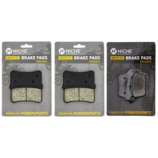 Brake Pad Set for Honda CBR1000RR 06435-MEL-D23 06455-MKF-D41 Front Rear Organic