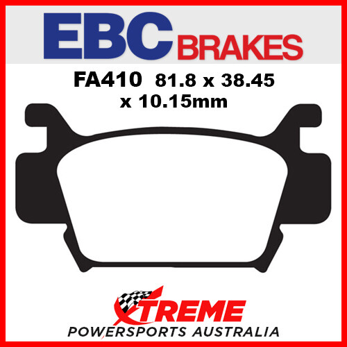 Trx450r Front Fenders Front Brake Pads For Honda TRX500FM Fourtrax Foreman 4X4 (2005-2011) - Semi-Metallic, High Heat Resistant Fourtrax Brakes - Foto 12