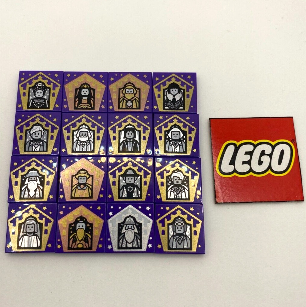 Lego Harry Potter Azulejo Mago Coleccionable - ¡Juego Completo 16! - Nuevo