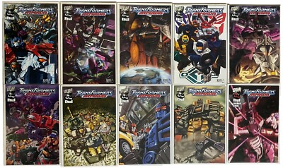 TRANSFORMERS: ARMADA (2002) Set of #1 - #3 & #5 - #11 - Back Issues