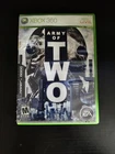 Army of Two (Microsoft Xbox 360, 2008) W/Manual