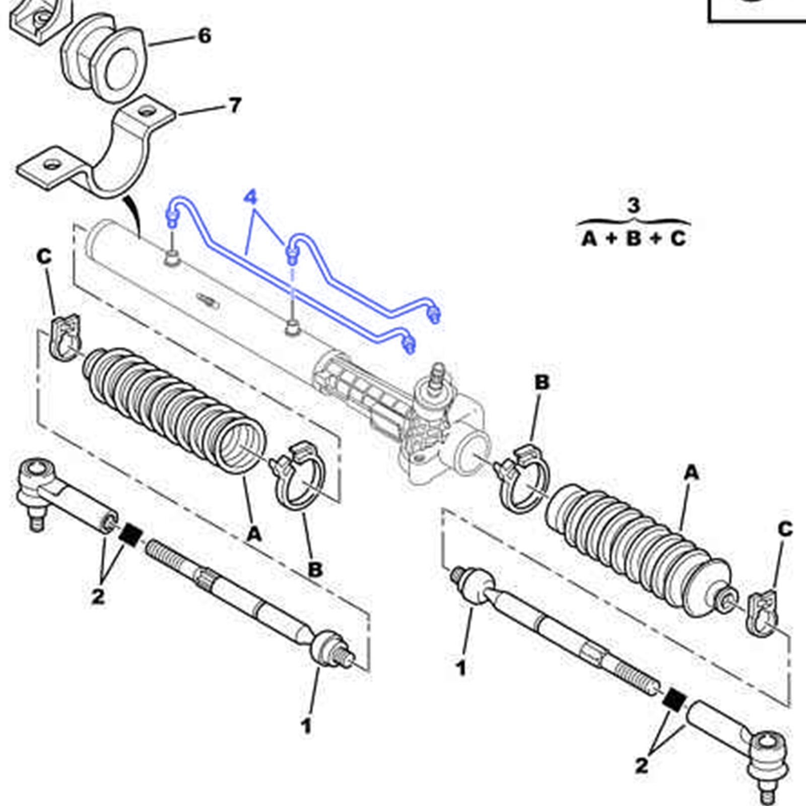 Power Steering Rack Pipes For Peugeot Boxer Fiat Ducato Citroen Relay