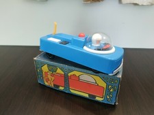 VINTAGE OLD RARE USSR SPACE ROCKET CAR TOY LUNOKHOD LUNOCHOD BATTERY OPERATED