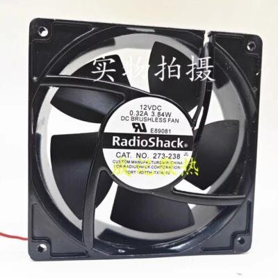 RADIOSHACK COOLING FAN CAT.NO.273-238 DC12V 3.84W 12CM Inverter Cooling Fan