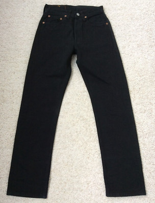 Levi's  501 Jeans Schwarz W26 L30  Made in USA