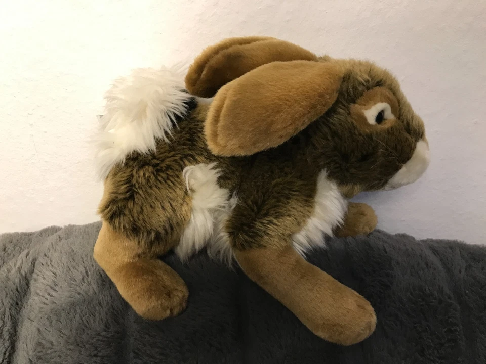 JPAC HANSA KANINCHEN HÄSCHEN RABBIT PLÜSCH REALISTISCHES HASEN NEU VINTAGE - Bild 4 von 4