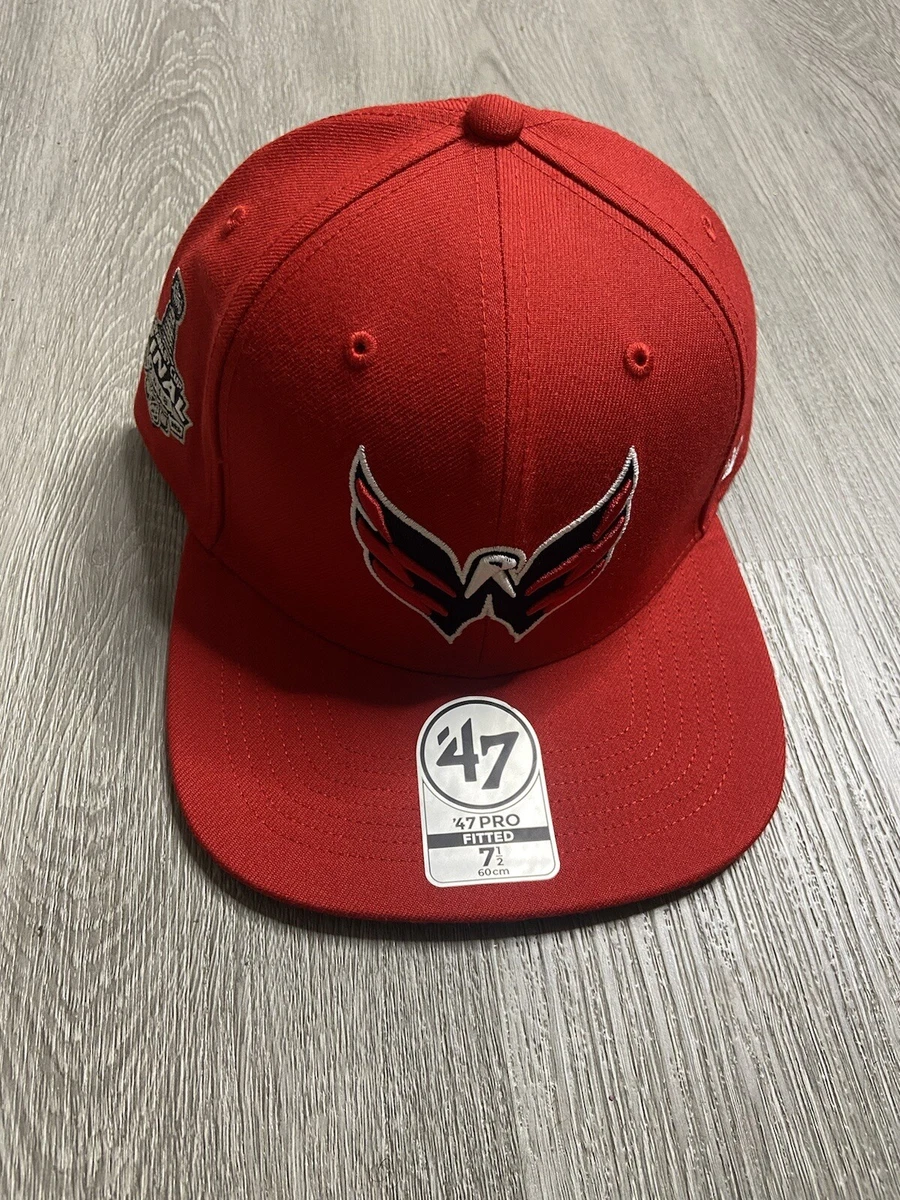 Casquette réglable rouge Authentic Pro Rink Fanatics des Washington