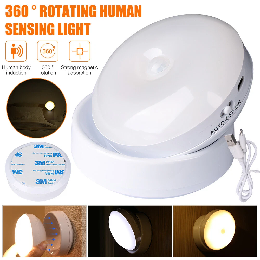 Rechargeable motion sensor clearance light outdoor