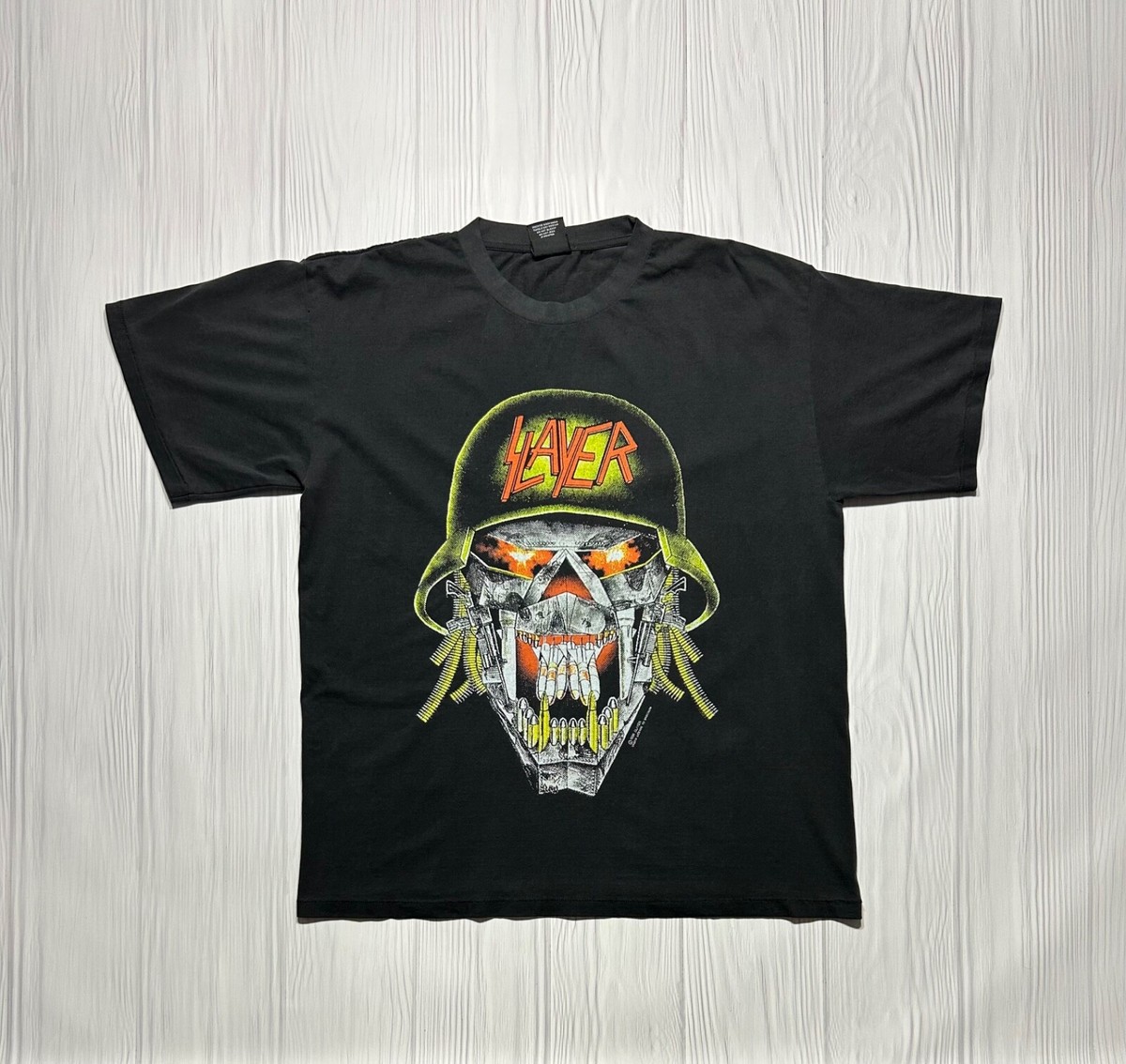 SLAYER 1991年 バンT Vintage 1991 Slayer Tour T-Shirt Metal Band | eBay