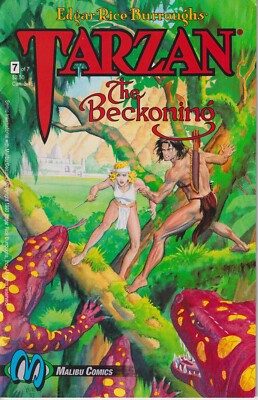 Tarzan Malibu #7 The Beckoning June 1993  (Comic: Adventure)