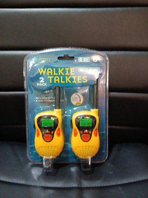 Kids Walkie Talkie Set of 2 Learning Toy Brooklyn Lollipops 120ft