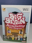 Big Brain Academy: Wii Degree (Nintendo Wii, 2007) - Complete w/ Manual - Tested