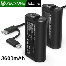 Rechargeable Battery Pack For XBox One X/S Series X/S Controller & Charger Cable