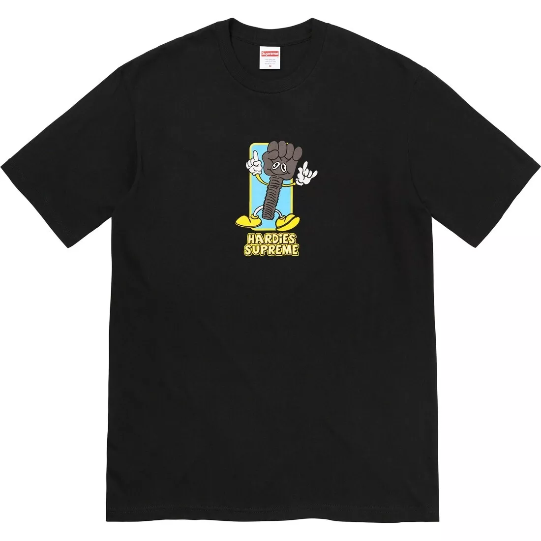 シュプリーム 23SS ハーディーズ ボルト Tシャツ プリント ホワイト L