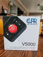 CPR V5000 Call Blocker for Landline Phones - Block All Robocalls and Spam Calls!