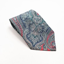 Vintage EUC Christian Dior Monsieur Men’s Tie Paisley Foulard USA Made Necktie