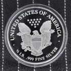 Walking Liberty -Silver Eagle Bullion Silver .999 - 1/2 lb round