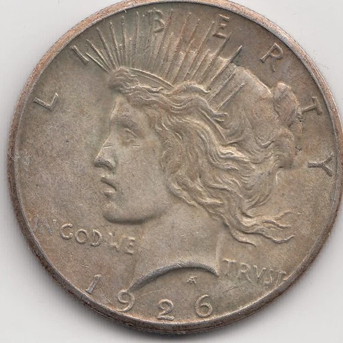 1926 Peace Silver Dollar – Ex Fine