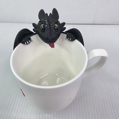 Dragon Coffee Mug Toothless 3D White Cup Wilmax England