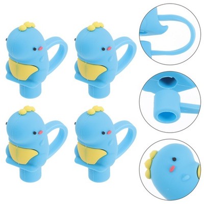 4 Pcs Strohhalmspitzen Strohhalmabdeckung Strohhalme Trinken Süße Strohaufsätze